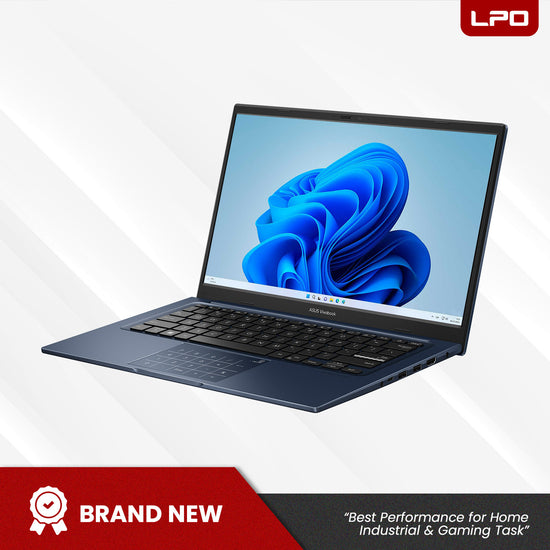 LPO Laptop Asus Vivobook 14 X1404V Intel Core i5-1334U @4.6Ghz 256GB SSD 4GB + 8GB(on board) DDR4 Intel Iris Xe 14.0 inch FHD Windows 11 Home