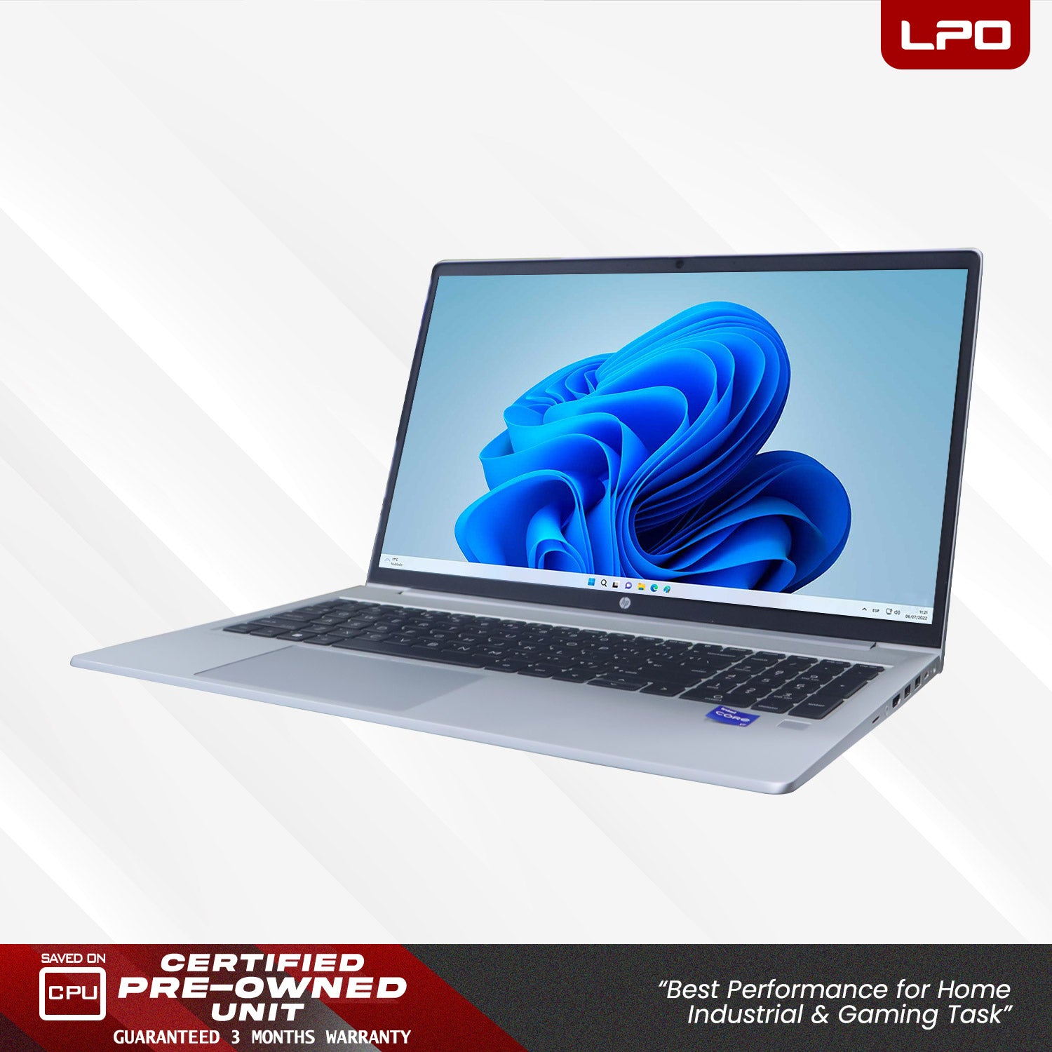 LPO Laptop Hp ProBook 450 G8 Intel Core i7-1165G7 @ 2.80GHz 8GB DDR4 512GB SSD 15.6