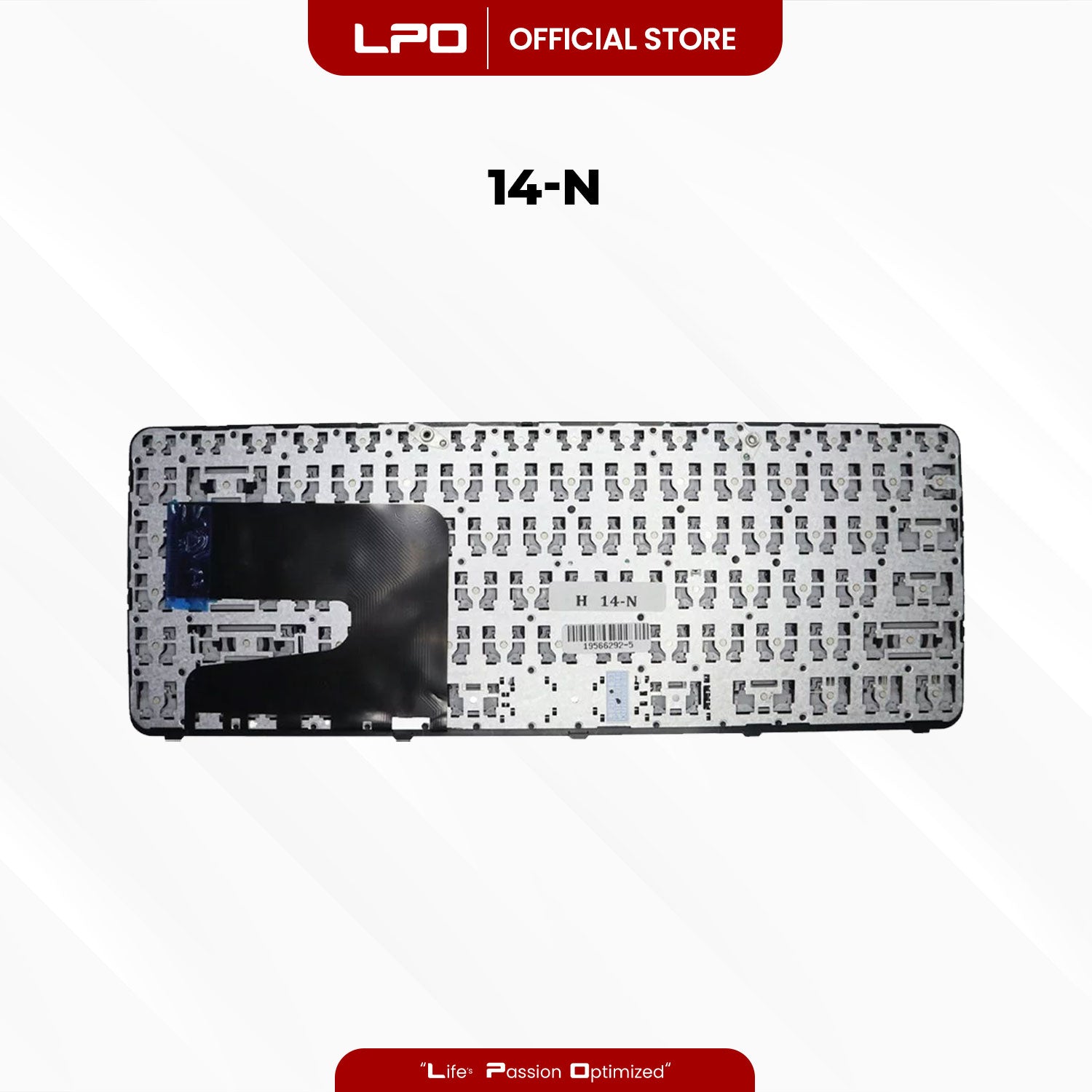 Laptop Keyboard HP 14-N External / Traditional Black US Compatible with HP Pavilion 14N, 14-N000, 14N063TX