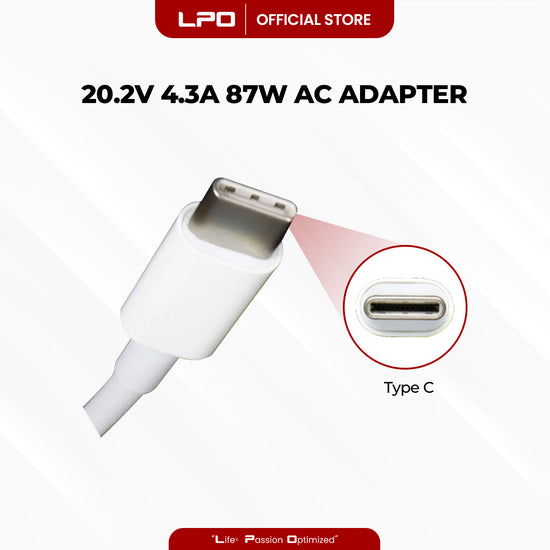 Laptop Charger MacBook 20.2V 4.3A 87W TYPE C Compatible with MacBook Pro 13/15 inch(2016, 2017, 2018, 2019, 2020)