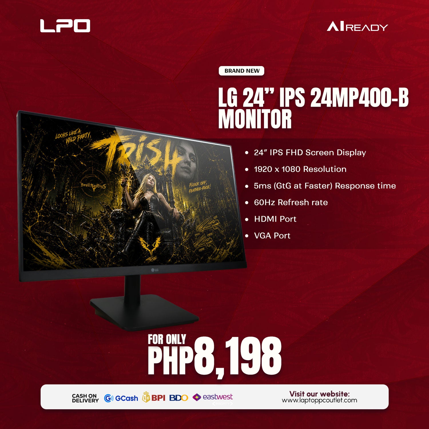 Brand New LG 24