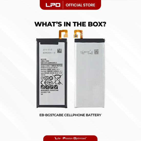 Cellphone Battery Samsung Galaxy On5 2016 EB-BG57CABE Compatible with SM-G5700, SM-G5510