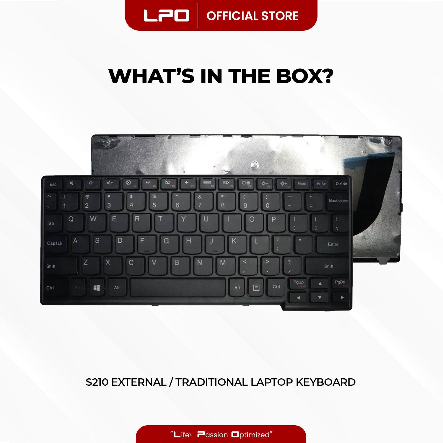 Laptop Keyboard LENOVO S210 External / Traditional Black US Compatible with Lenovo IdeaPad Yoga 11S S20-30 flex10g S210