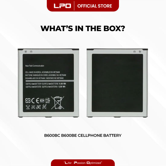 Cellphone Battery Samsung I9500 Galaxy S4 2013 B600BC / B600BE Compatible with GT-I9500