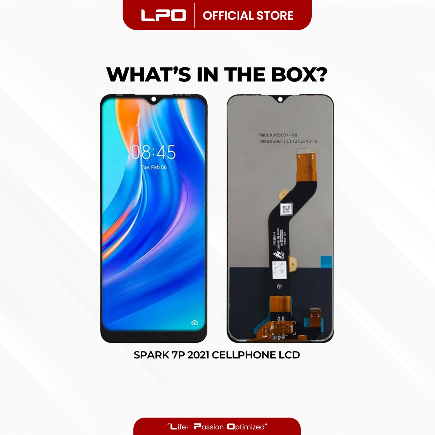 Cellphone LCD Screen	6.8