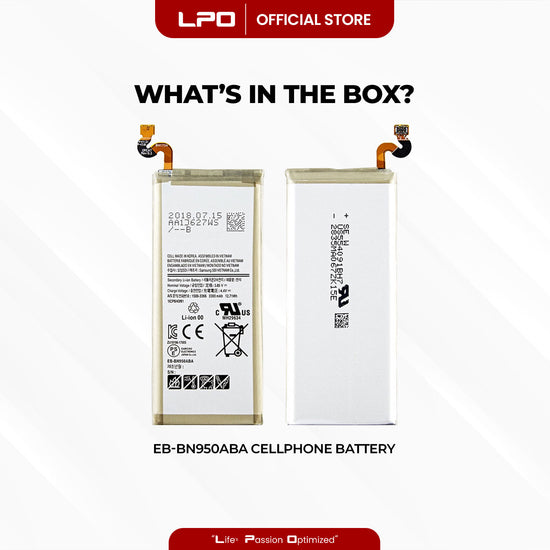 Cellphone Battery Samsung Galaxy Note 8 2017 EB-BN950ABA Compatible with SM-N950F