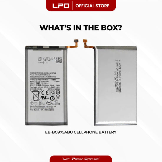 Cellphone Battery Samsung Galaxy S10+ 2019 EB-BG975ABU Compatible with SM-G975F, SM-G975U