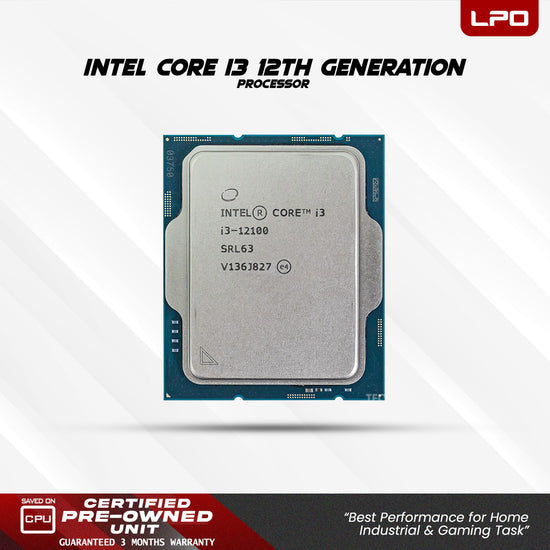 Pre owned Intel Core i3 Game Ready Unit WJ Coolman TRIO 4DF