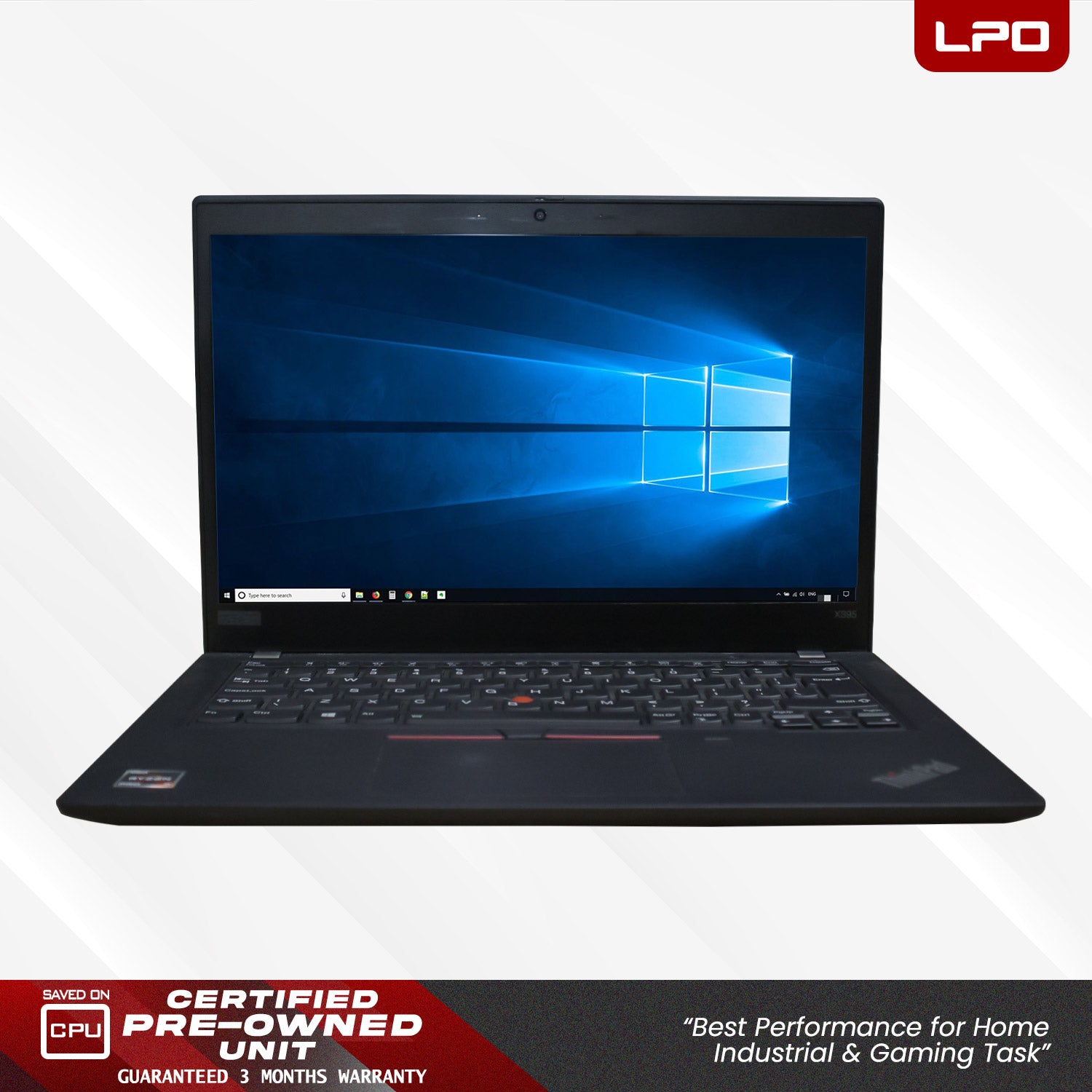 Laptop Lenovo Thinkpad X395 AMD Ryzen 5 Pro 3500 2.10Ghz 16GB DDR4