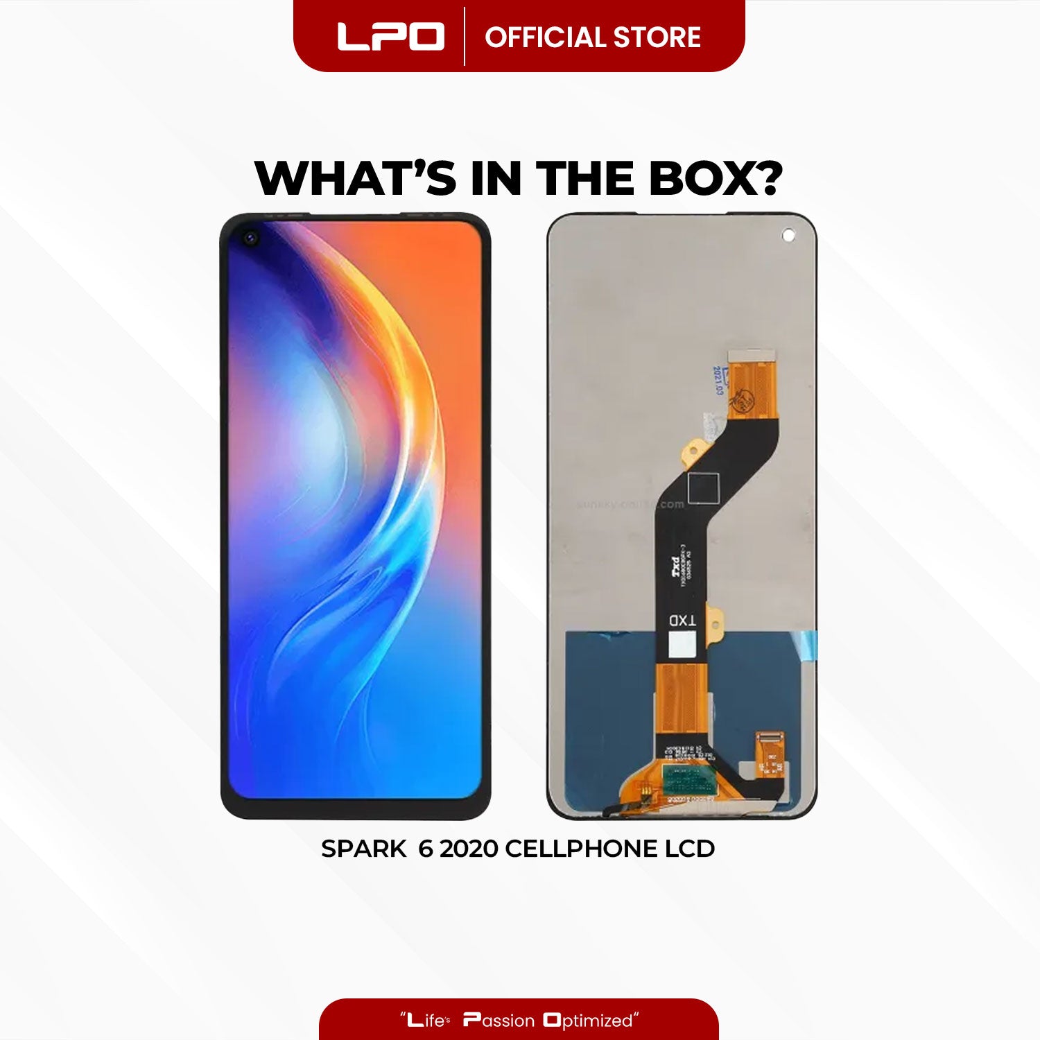 Cellphone LCD Screen	6.8