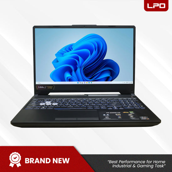 Laptop Asus TUF Gaming A15 AMD Ryzen 7-7435HS/BGA 8GB DDR5 512GB PCIE G4 SSD NVIDIA GeForce 4GB RDDR6 RTX 2050 15.6