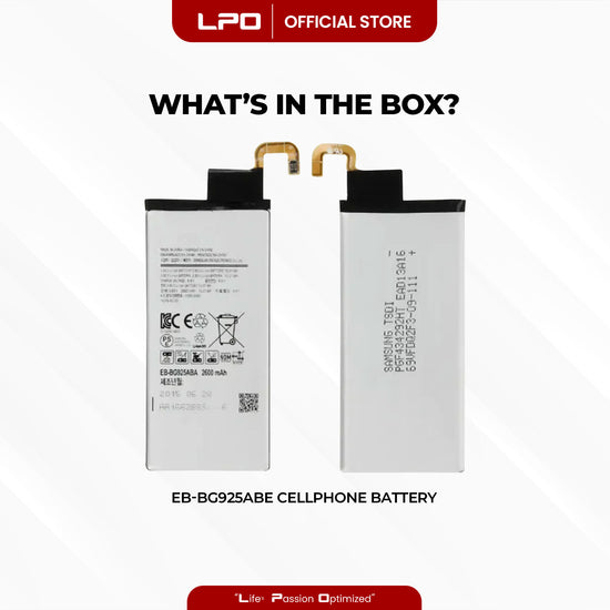 Cellphone Battery Samsung Galaxy S6 Edge 2015 EB-BG925ABE Compatible with SM-G9250
