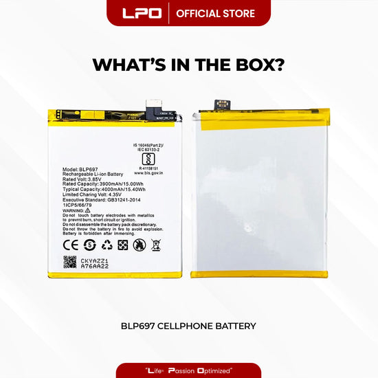 Cellphone Battery	Oppo F11 Pro 2019 BLP697 Compatible with CPH1969, CPH2209, CPH1987