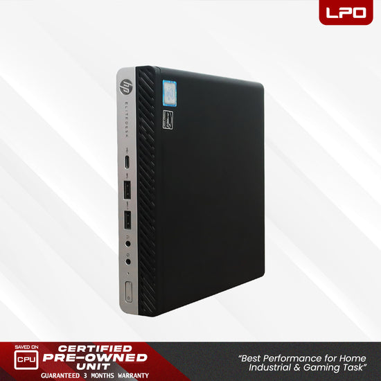 Pre owned HP EliteDesk 800 G3 Mini PC