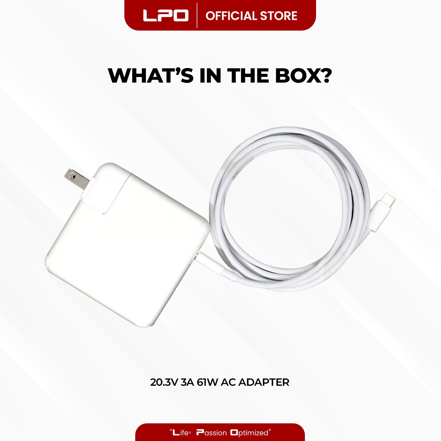 Laptop Charger MacBook 20.3V 15V 12V 9V 3A / 5.2V 2.4A 61W TYPE C/USB C Compatible with MacBook Air (M1, 2020) MacBook Air (Retina, 13-inch, 2020)