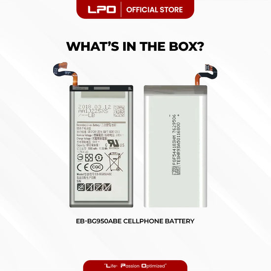 Cellphone Battery Samsung Galaxy S8 2017 EB-BG950ABE Compatible with SM-G950FD, SM-G950W