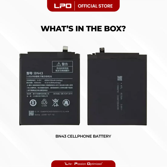 Cellphone Battery Xiaomi Redmi Note 4X BN43 Compatible with Xiaomi Redmi Note 4 2017, 2016100 - LPO Laptop PC-Outlet