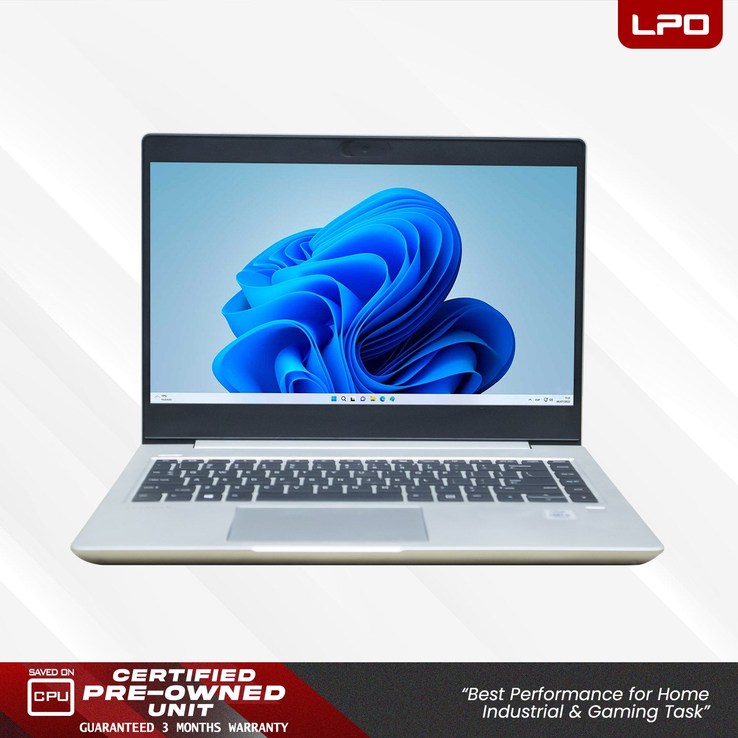 Laptop HP PROBOOK 440 G7 Intel Core i5-10210U 1.60Ghz 8GB DDR4 256GB SSD Intel UHD Graphics 14.0