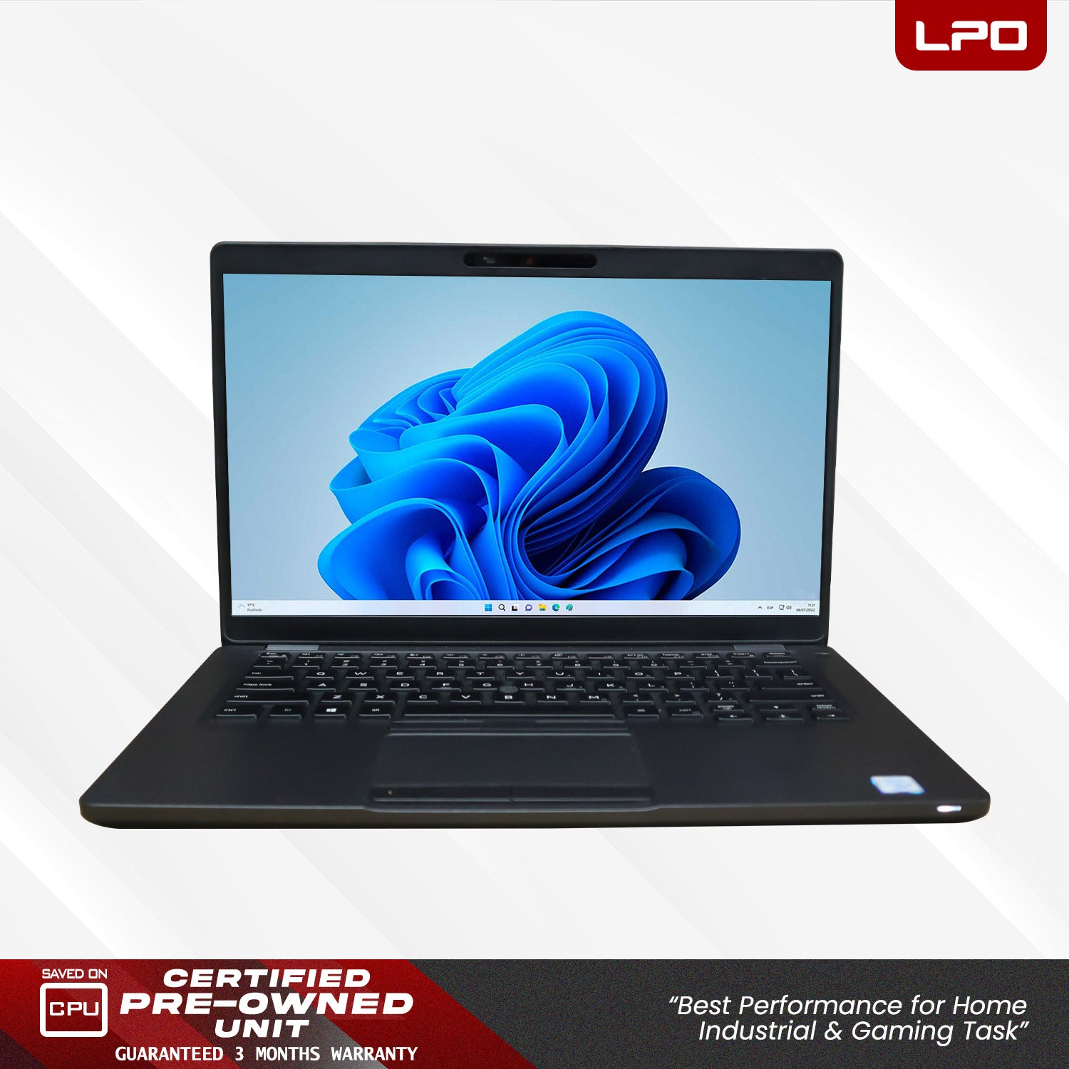 Laptop Dell Latitude 5400 Intel Core i5-8365U 1.60Ghz 16GB DDR4 256GB NVME SSD Intel UHD Graphics 620 14.0