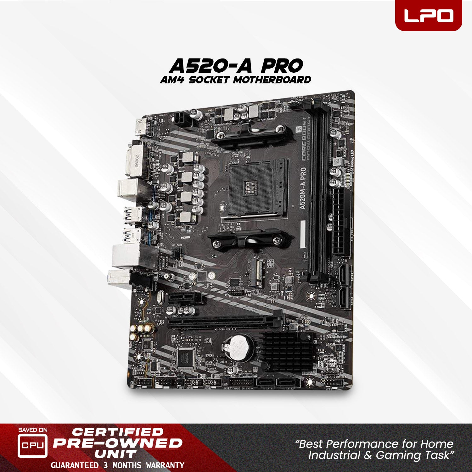 Gaming Unit AMD Ryzen 5 4600G 3.7Ghz A520-A Pro AM4 Socket Motherboard 16GB DDR4 256GB M.2 SSD DK361 Case FSP HV Pro 80Plus Bronze FSP650-51AAC 650W Non-Modular PSU (Game Ready)