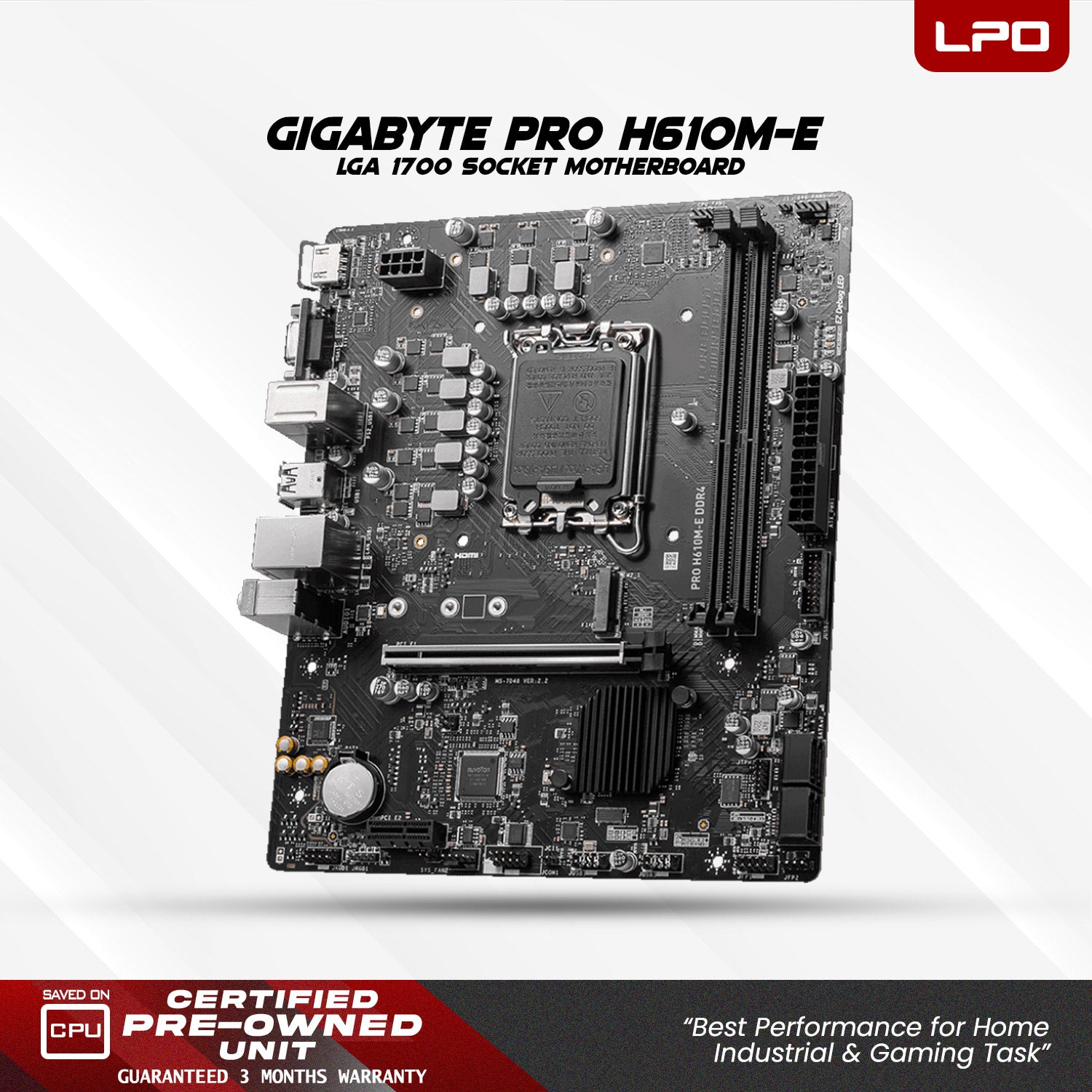 Pre owned Intel Core i3 Game Ready Unit WJ Coolman TRIO 4DF