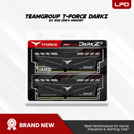 Ready to Build:  Team Group T-Force Darkz 2x 8GB DDR4 (16GB) 3600MHz