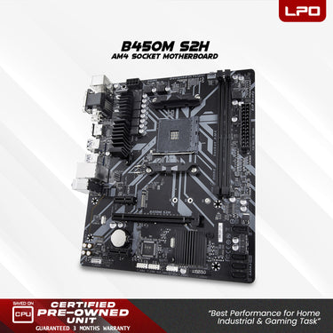 Gaming Desktop Computer AMD Ryzen 5 Pro 4650G 3.7Ghz B450M S2H AM4 Socket Motherboard 8GB DDR4 120GB M.2 SSD + 1TB HDD T1 Case AK600W 80+ Bronze RGB Power Supply (Game Ready)