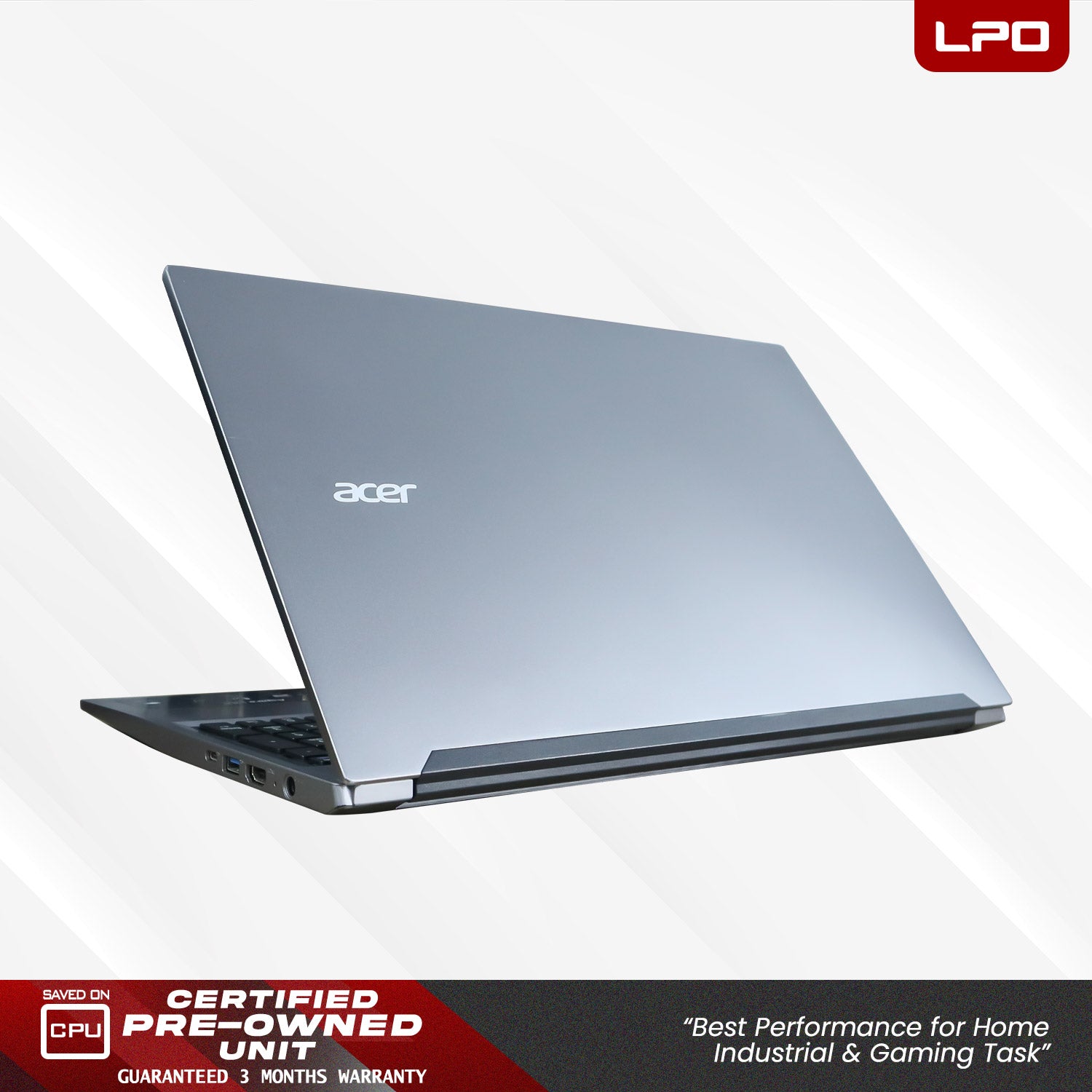 LPO Laptop Acer Aspire Lite AL15-41 AMD Ryzen 7 5700G @ 3.8GHz 16GB DDR4 512GB SSD 15.6