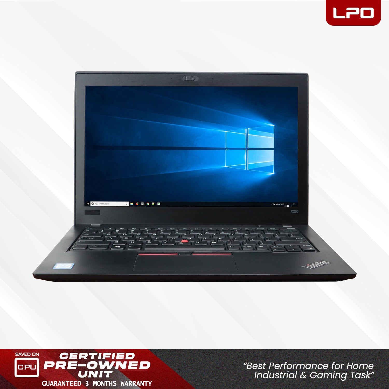 Laptop Lenovo Thinkpad X280 Intel Core i5-8th Gen 8GB 256GB SSD Intel UHD Graphics 620 12.5 HD Display