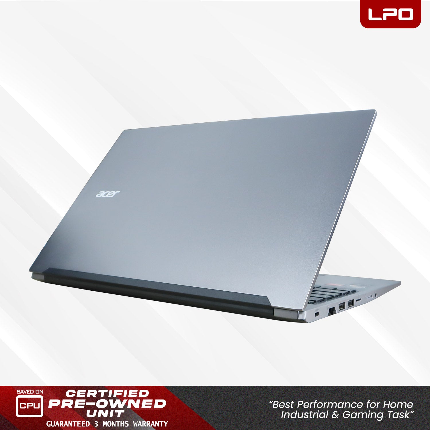 LPO Laptop Acer Aspire Lite AL15-41 AMD Ryzen 7 5700G @ 3.8GHz 16GB DDR4 512GB SSD 15.6