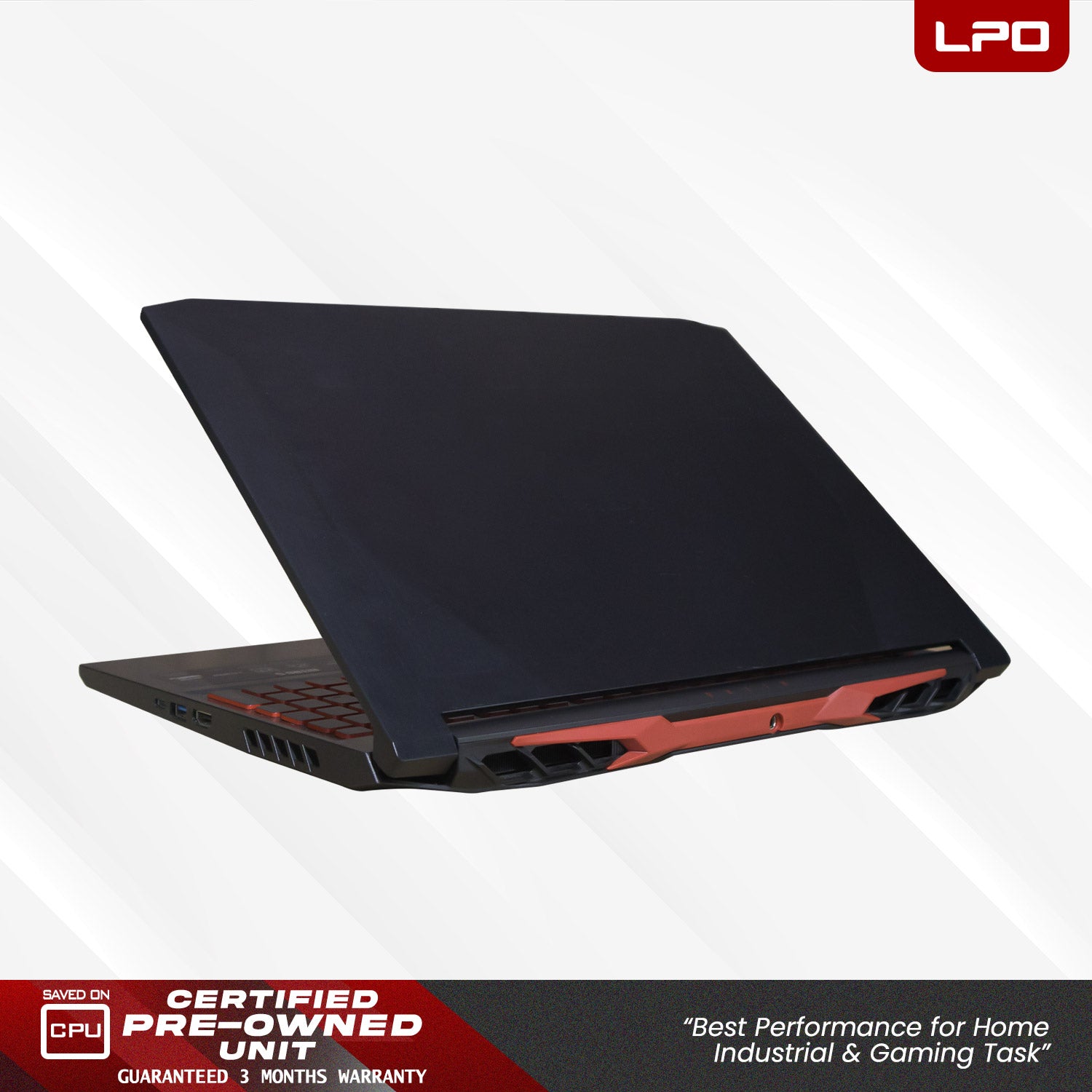 Laptop Acer Nitro 5 AN515-44 AMD Ryzen 5 4600H 3.00Ghz 16GB DDR4 256GB NVMe SSD AMD Radeon + NVIDIA GeForce GTX 1650 4GB 15.6