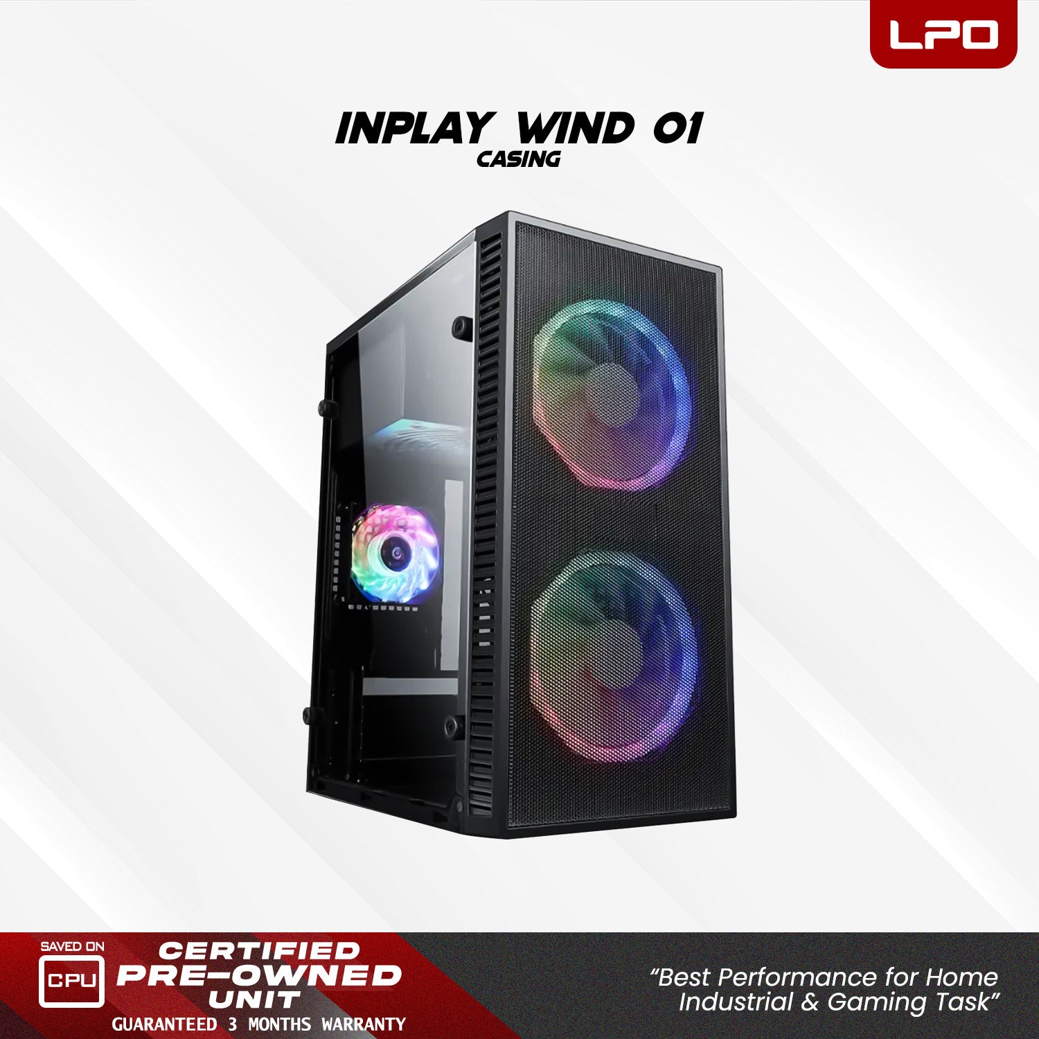 Pre owned AMD Ryzen 5 Game Ready Unit Inplay Wind 01