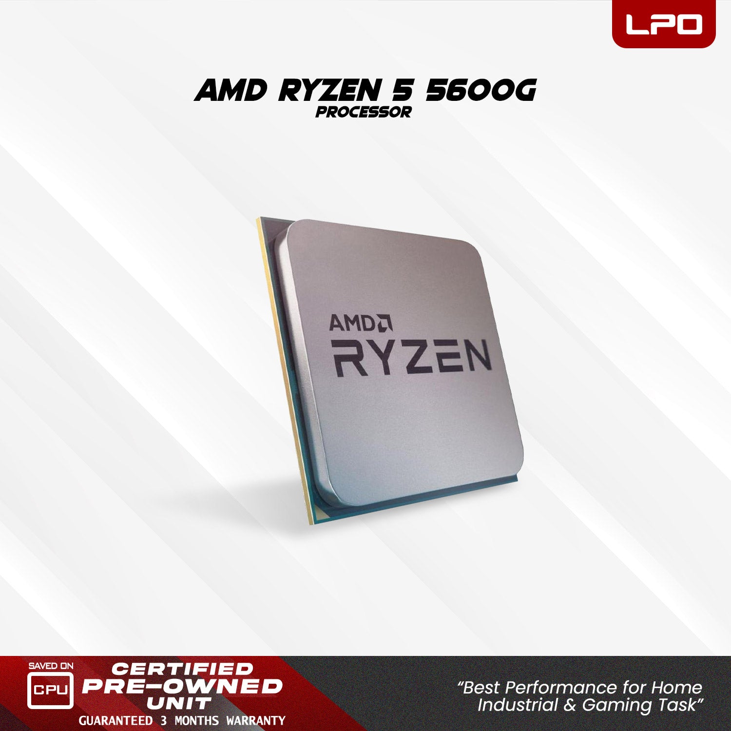 Gaming Unit AMD Ryzen 5 5600G @ 3.9GHz Biostar A520MHP (AM4 Socket) Team Group 16GB DDR4 (2×8GB) 3200MHz 120GB 2.5