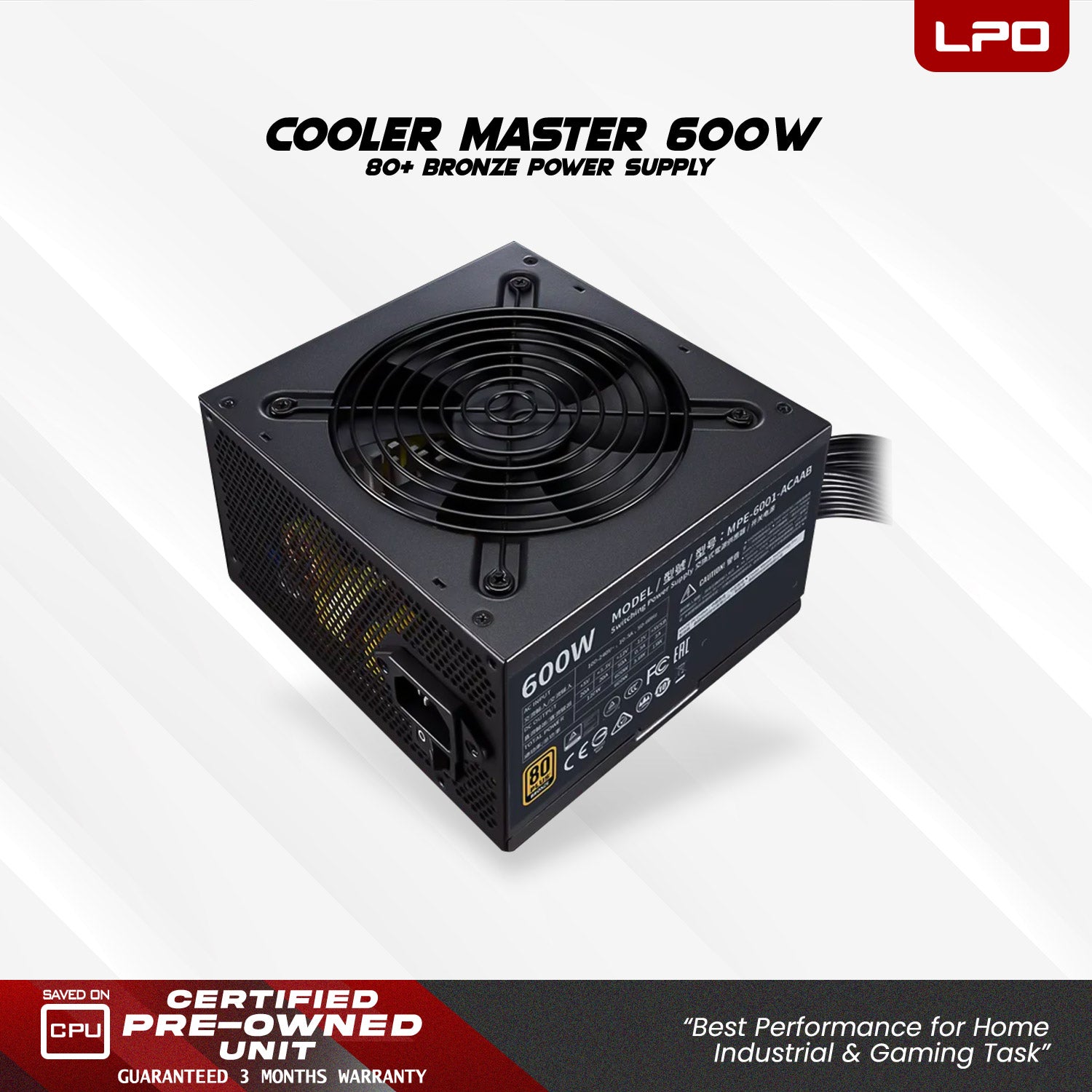 Gaming unit AMD Ryzen 5 5600X @ 4.6GHz AORUS B550M Elite AM4 socket 16GB G.Skill TridentZ RGB DDR4 TeamGroup GX2 256GB SSD 2.5