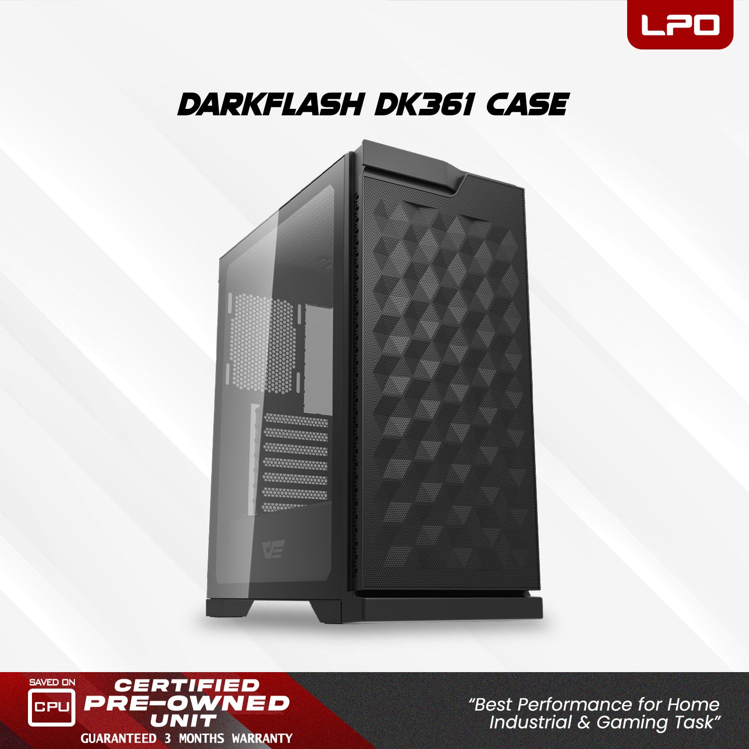 Gaming Unit AMD Ryzen 5 4600G 3.7Ghz A520-A Pro AM4 Socket Motherboard 16GB DDR4 256GB M.2 SSD DK361 Case FSP HV Pro 80Plus Bronze FSP650-51AAC 650W Non-Modular PSU (Game Ready)