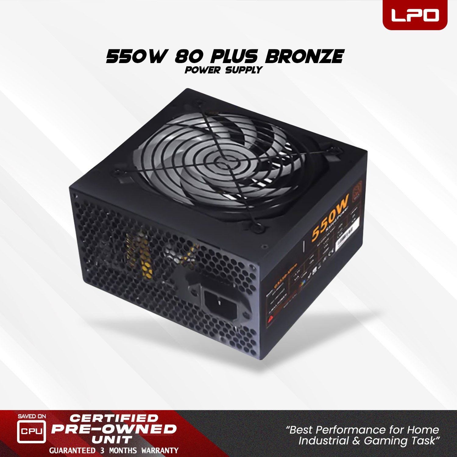 Gaming Desktop Computer AMD Ryzen 5 5500 3.5Ghz B450MHP AM4 RX580 8GB 16GB DDR4 256GB 2.5