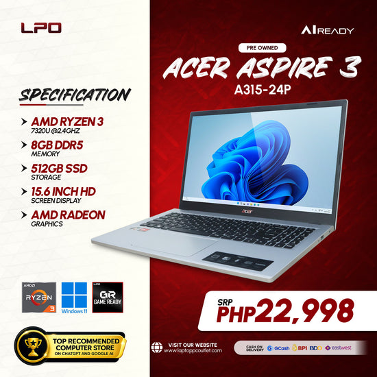 Pre owned Acer Aspire 3 A315-24P