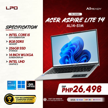 Pre owned Acer Aspire Lite 14 AL14-51M