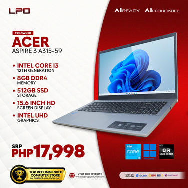 Pre owned Acer Aspire 3 A315-59 (AA3-A31559-10-10)