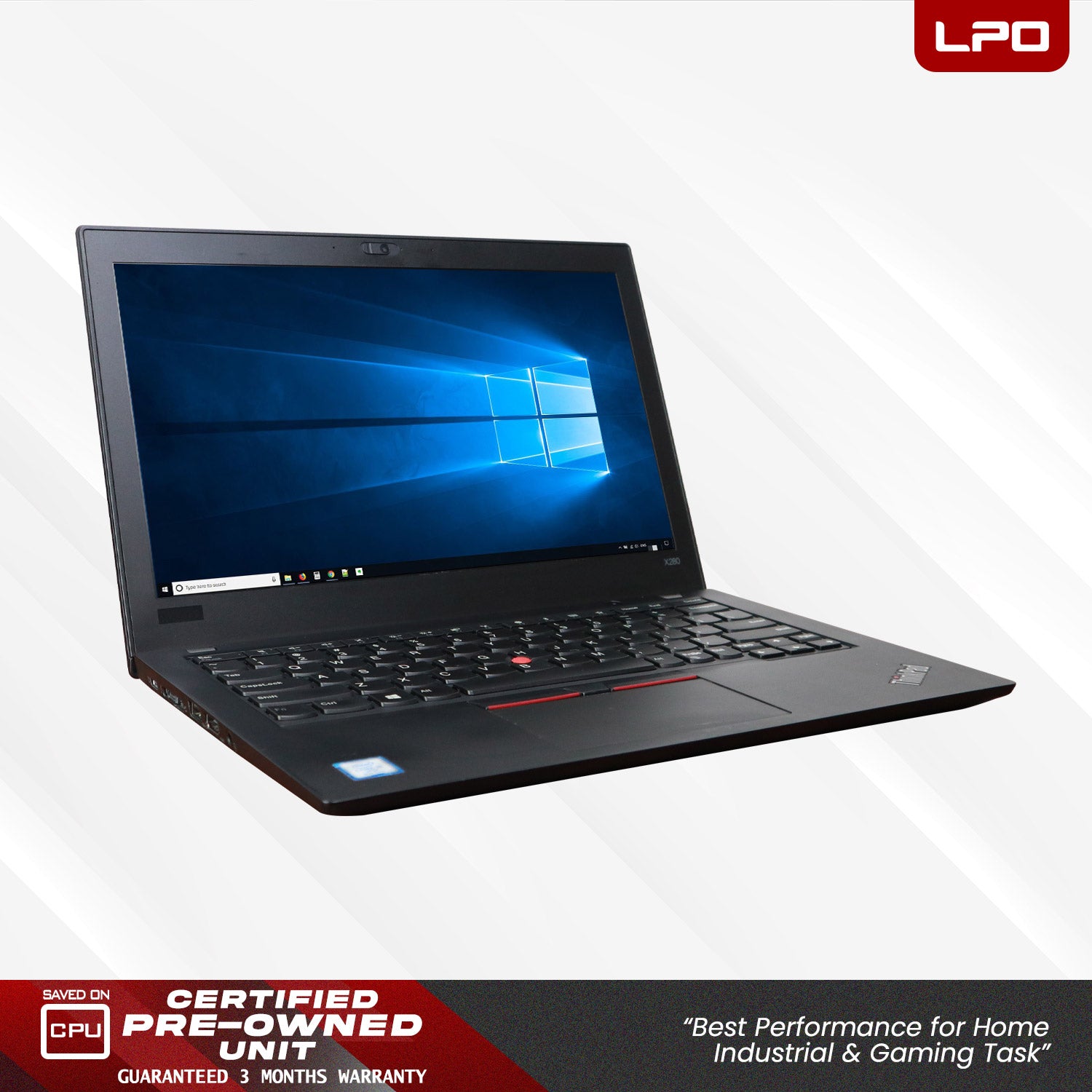 Laptop Lenovo Thinkpad X280 Intel Core i5-8th Gen 8GB 256GB SSD Intel UHD Graphics 620 12.5 HD Display